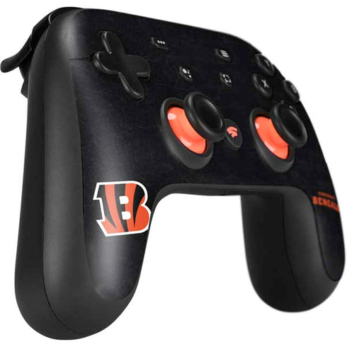 NFL Cincinnati Bengals - Distressed Google Stadia Controller Skin